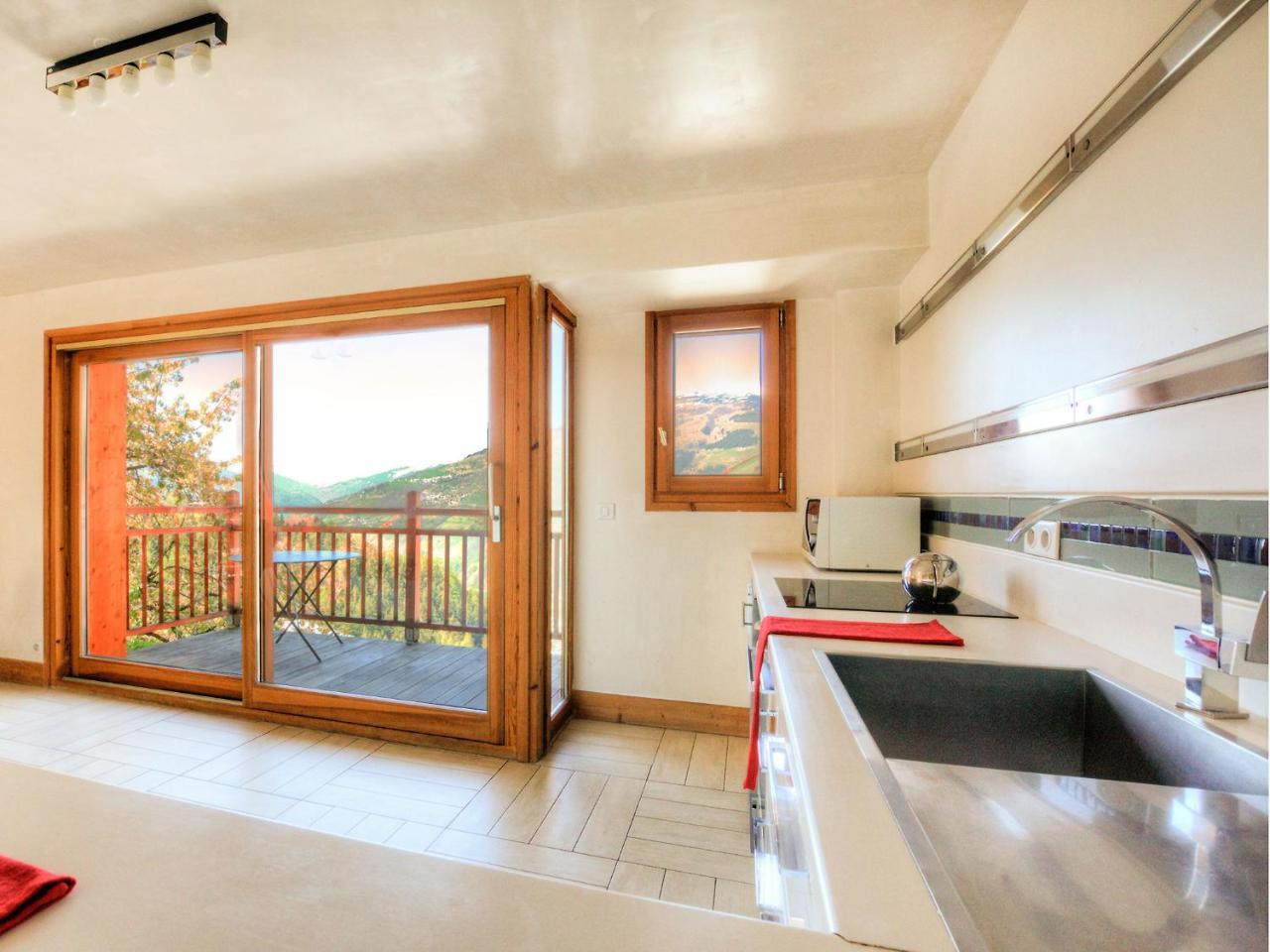 Luxury Chalet Near The Ski Slopes Les Arcs  Bagian luar foto