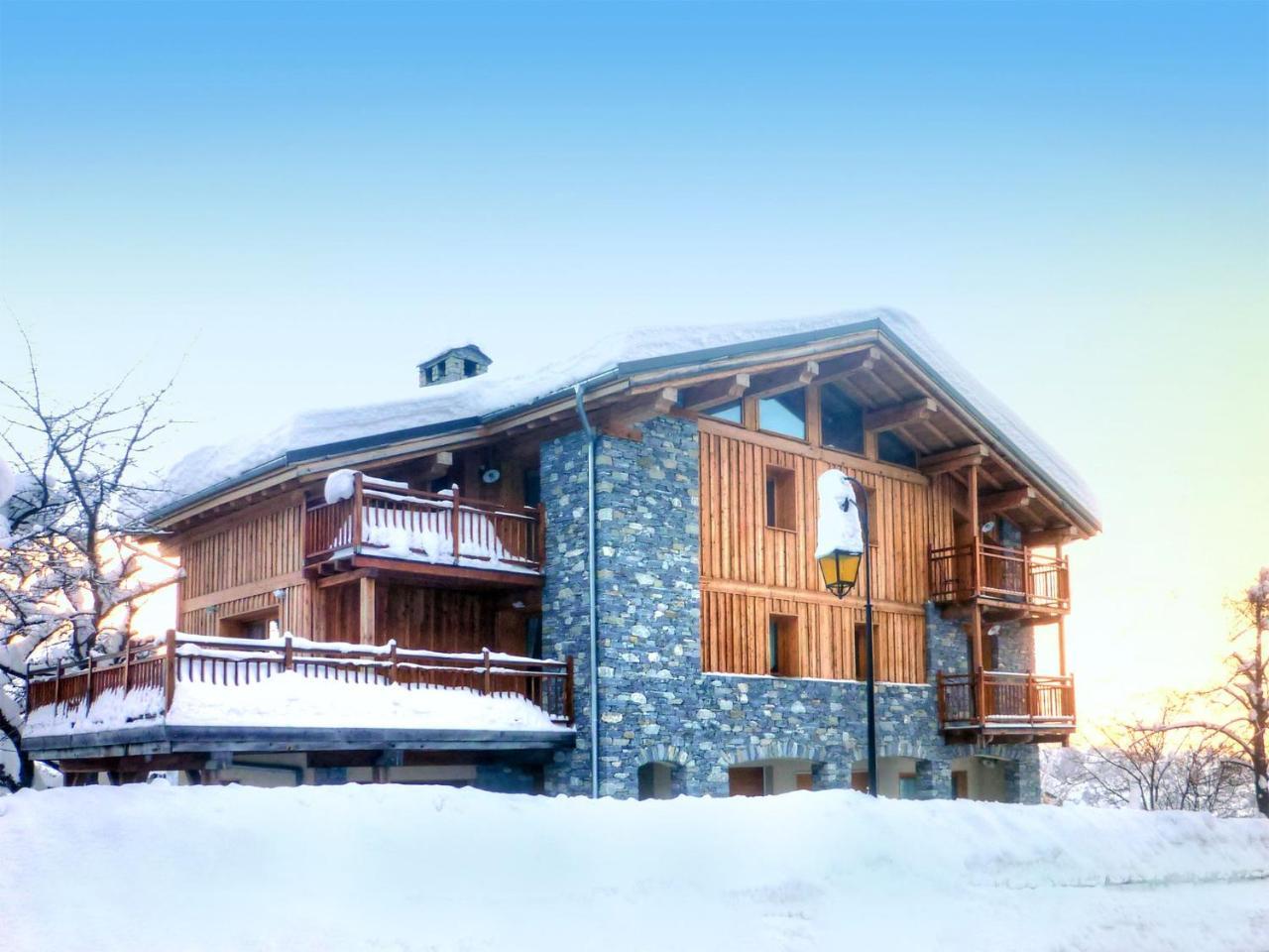 Luxury Chalet Near The Ski Slopes Les Arcs  Bagian luar foto